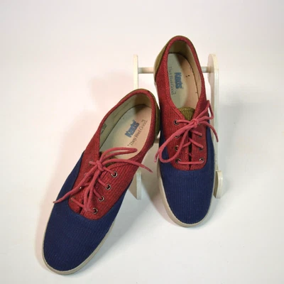 Zapatillas deportivas Keds Originales para mujer azul rojo caqui tricolor Champion talla 7,5 Foto 1 de 4