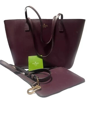 Kate Spade Bennet Harmony Leather Tote Shoulder Bag Purse Wristlet EUC - Image 1 of 4