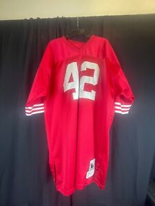 RONNIE LOTT SAN FRANCISCO 49ERS   Mitchell & Ness NFL LEGACY JERSEY MENS RED S56
