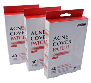 3-BOXES / AVARELLE Acne Cover Patch Variety Sizes - 40CT (120cnt Total) - Picture 1 of 6