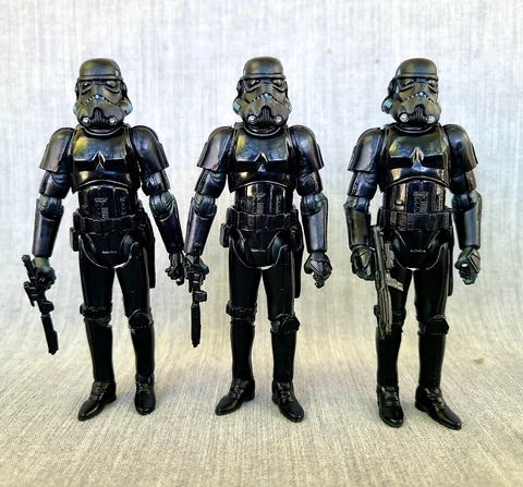🪖 Star Wars L Saga - SHADOW STORMTROOPER army troop builder lot x3 - FREE S&H Cover