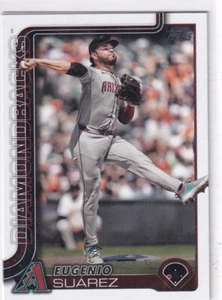 2025 Topps MLB Baseball Series 1 No. 328 Eugenio Suarez Diamondbacks - Bild 1 von 2