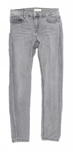 Pimkie Womens Grey Cotton Blend Skinny Jeans Size 8 L26 - Picture 1 of 10