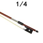 Red Sandalwood Violin Bow 14 18 110 Size Horsehair Suitable For Beginners