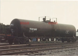25DD200C RP 1991 TOLEDO PEORIA WESTERN RAILROAD TANK CAR #3000 E. PEORIA - Picture 1 of 1