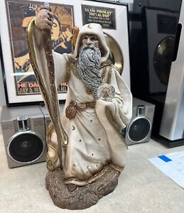 Windstone Editions-Large Wizard-Retired From 1986-By Artist M. Pena
