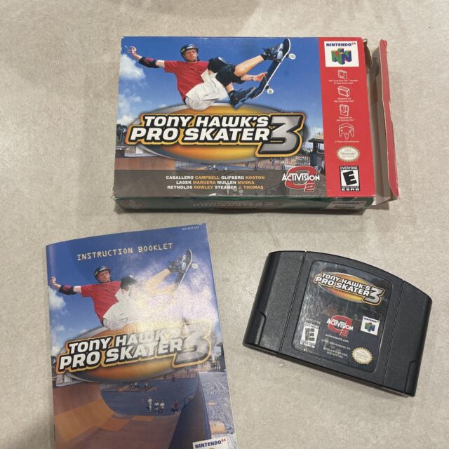 7662: Rocker's N64 Tony Hawk's Pro Skater 3 All Goals and Golds