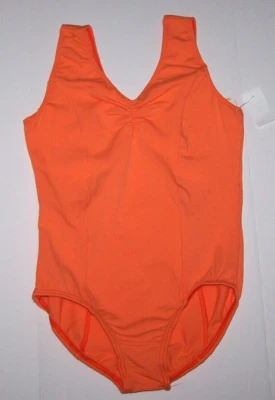 Body Motionwear Leotardo Pellizco Frontal Costuras Princesa # 2176 Nuevo Niña L 7 8 Ajuste Foto 1 de 4