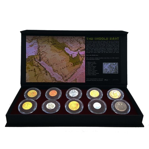 The Middle East - 10 Regions 10 Coin Deluxe Box Set