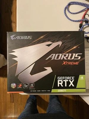 GIGABYTE Nvidia AORUS GeForce RTX 2080 Ti XTREME 11GB GDDR6 Gaming Graphics Card - Image 1 of 4