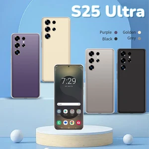 New S25 Ultra 5G Smartphone 7.3" Unlocked Android 15 Dual SIM Cellphones 4+64GB - Picture 1 of 32