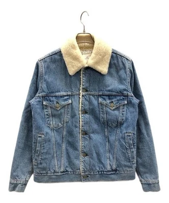 REMI RELIEVE Boa Denim Chaqueta Indigo Foto 1 de 4