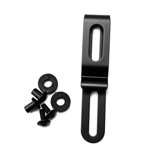 Para KYDEX Funda Abrazadera K Funda Cinturón Clips Kydex Cuchillo Vaina Cintura Clip - Imagen 1 de 7