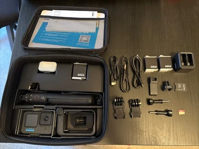 GoPro HERO 12 Black Creator + 256 GB Sandisk + Dual Charger + 2 Enduro Batteries - Image 1 of 4