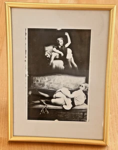 Künstlerisch Anzügliche Frauenpose - Alte Originale Aktfotografie - Vintage - Bild 1 von 11