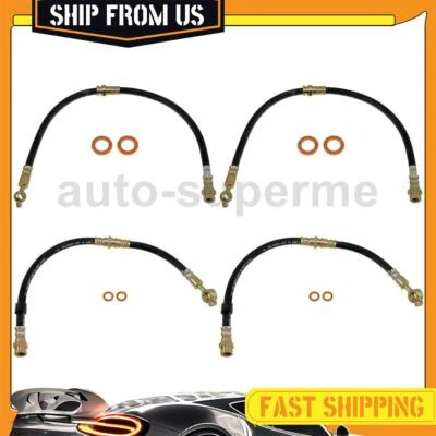 Kit manguera freno delantero trasero línea Dorman 4 piezas para Mazda MX-6 2,0 L 1993-1997 Foto 1 de 4