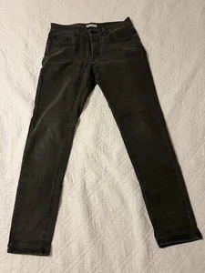 Uniqlo Men's Gray Ultra Stretch Skinny Tapered Jeans 31x34 - Picture 1 of 6