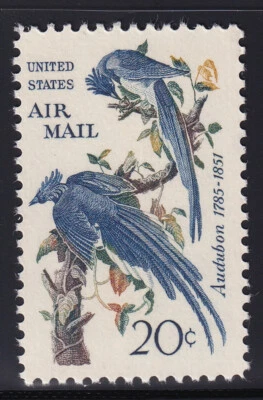 USA Sc #C71 - 20 cents  - MNH (U/M) G - Columbia Jays by Audubon - Image 1 of 2