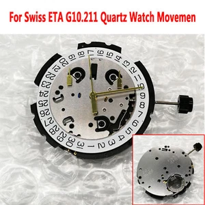 ETA G10.211 Quartz Movement Movimento al quarzo 6 Pin Data a 4 'Orologio - Imagen 1 de 4