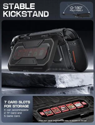 Mumba Dockable for Nintendo Switch 2 Case with Flip Stand Quick-Release JoyCon - Image 1 of 4