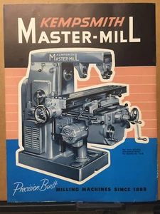 Vintage Kempsmith Machine Co Katalog Einlage Prospekt Meisterfräse Fräsen 1955 - Bild 1 von 3