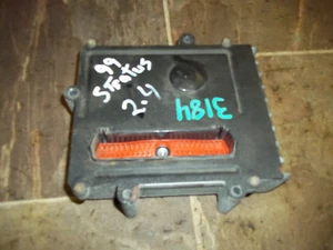 1999 STRATUS CIRRUS BREEZE CHASSIS ECM TRANSMISSION TCM LH FENDER WO AUTOSTICK - Picture 1 of 3