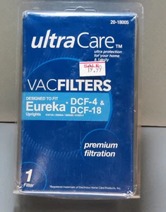UltraCare Staubsaugerfilter passend für Eureka DCF-4 DCF-18 Old Stock # 20-18005 - Bild 1 von 3