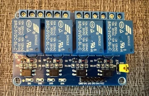 JBtek 4 Channel DC 5V Relay Module For Arduino Raspberry Pi DSP AVR PIC ARM - Picture 1 of 3