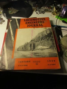 January 1945 Locomotive Engineer's Journal - Picture 1 of 4