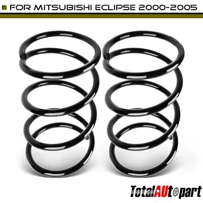 2pcs Coil Springs for Mitsubishi Eclipse 2000-2005 Hatchback Front Left & Right - Image 1 of 4