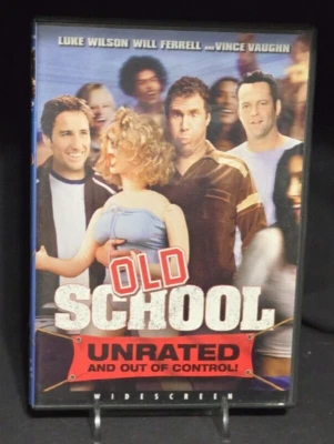 DREAMWORKS PICTURES - OLD SCHOOL - DVD - WILL FERRELL - VINCE VAUGHN - 2003 - Image 1 of 3