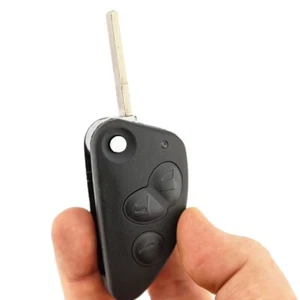 3 Buttons Car Remote Key Shell For Alfa Romeo 147 156 166 GT Flip Folding Key - Picture 1 of 8