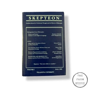 SKEPTEON - Graduate Journal - Thought/Philosophy- VILLANOVA UNIVERSITY - 1993 - Imagen 1 de 11