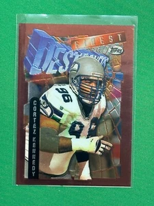 Topps Finest Football Bronze Destroyers 1996 #141 Cortez Kennedy - Imagen 1 de 2