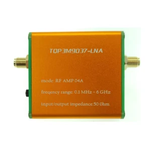 100k-6GHz full-band HF FM VHF UHF RF Amplifier Preamplifier ultra-low noise - Picture 1 of 5