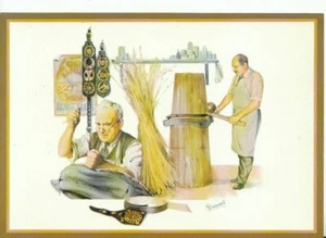 Beruf Postkarte - Landhandwerk - Geschirrherstellung - Ref 11565A - Bild 1 von 2