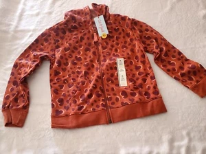 Cat & Jack Girl's Full Zip Hoodie. Sizes S and M. Animal Print & Tye Dye Color - Picture 1 of 14