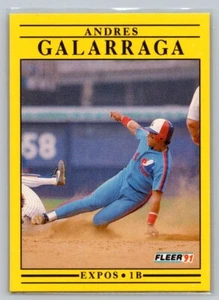 1991 Fleer Andres Galarraga #232 - Picture 1 of 2