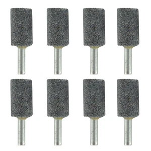 16Mm Cylindrical Grinding Stone,1/4" Shank Cylinder Shape Aluminum Oxide Mounted - Bild 1 von 7