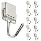 10PCS Small Magnetic Hooks,14lbs Super Strong Magnets with Hooks for Hanging,...