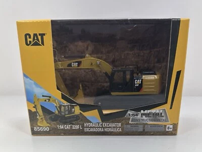 Diecast Masters 1/64 Scale CAT 320F L”HYDRAULIC EXCAVATOR”Metal Construction - Image 1 of 4
