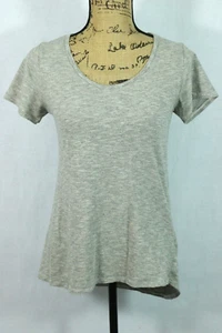 Camiseta Clásica LuLaRoe Talla XXS Patrón a Rayas Manga Gorra Mezcla Algodón Línea A  - Imagen 1 de 5