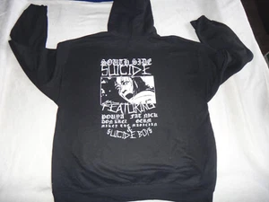 G59 SUICIDEBOYS X POUYA SOUTH SIDE SUICIDE HOODIE SCHWARZ LARGE - Bild 1 von 6