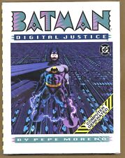 Batman Digital Justice Hardcover wrapped Computer Joker Pepe Moreno 1990 DC V800