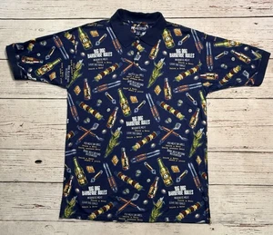 Big Dogs Barbeque Rules Polo Shirt Blue Short Sleeve Men’s Sz XL - Picture 1 of 8