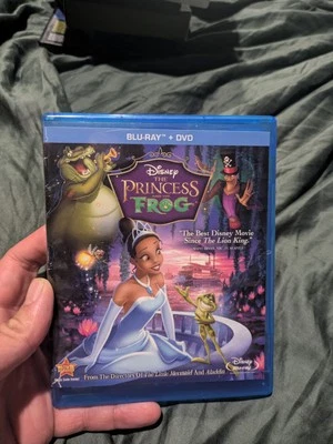 The Princess and the Frog (Blu-ray/DVD, 2010, 2 disc Set) - Image 1 of 4