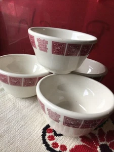 Cac China Red Gate Reisschüssel 4er Set - Bild 1 von 4
