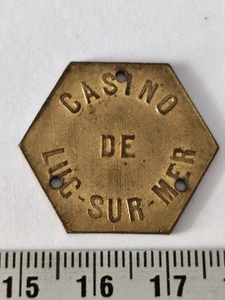 JETON 50 CENTIMES CASINO DE LUC-SUR-MER Ref21251J - Picture 1 of 2