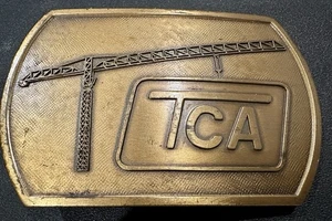 Fibbia per cintura TCA vintage - Foto 1 di 2