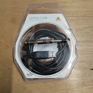 Behringer GUITAR 2 USB Guitar to USB Interface Cable - Picture 1 of 4